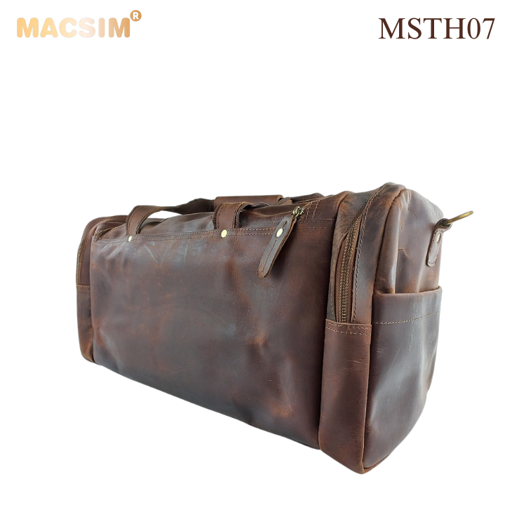 Túi Da Thật Macsim MSTH07 – Da Bò Nguyên Miếng Loại 1 | Cổ Điển – Bền Bỉ – Sang Trọng