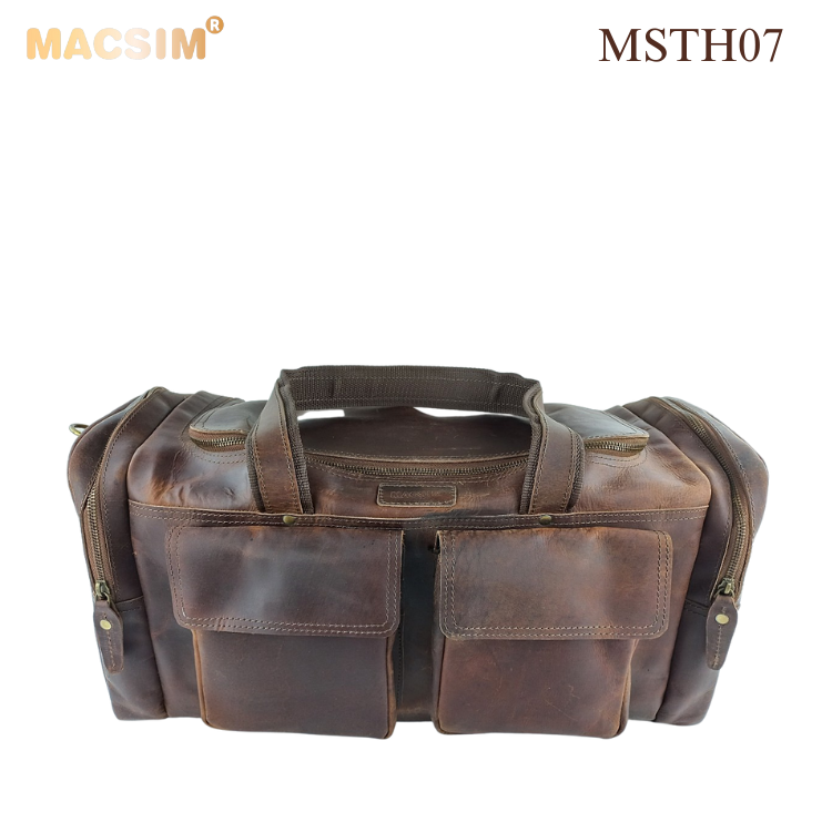 Túi Da Thật Macsim MSTH07 – Da Bò Nguyên Miếng Loại 1 | Cổ Điển – Bền Bỉ – Sang Trọng