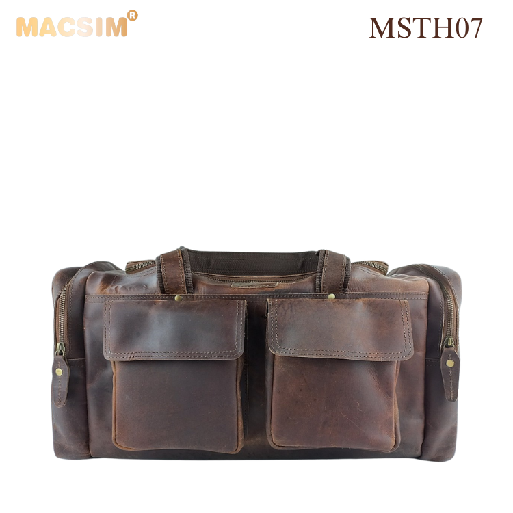 Túi Da Thật Macsim MSTH07 – Da Bò Nguyên Miếng Loại 1 | Cổ Điển – Bền Bỉ – Sang Trọng