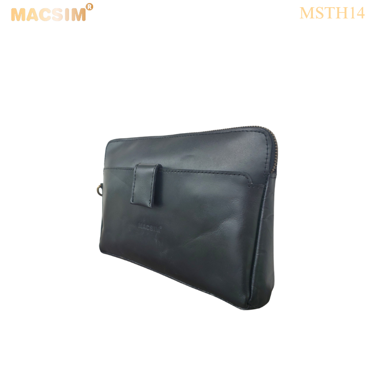 Ví da - Ví cầm tay da cao cấp Macsim mã MSTH14