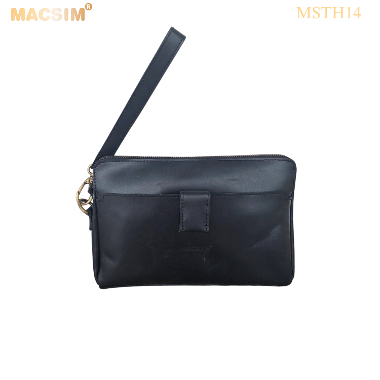 Ví da - Ví cầm tay da cao cấp Macsim mã MSTH14