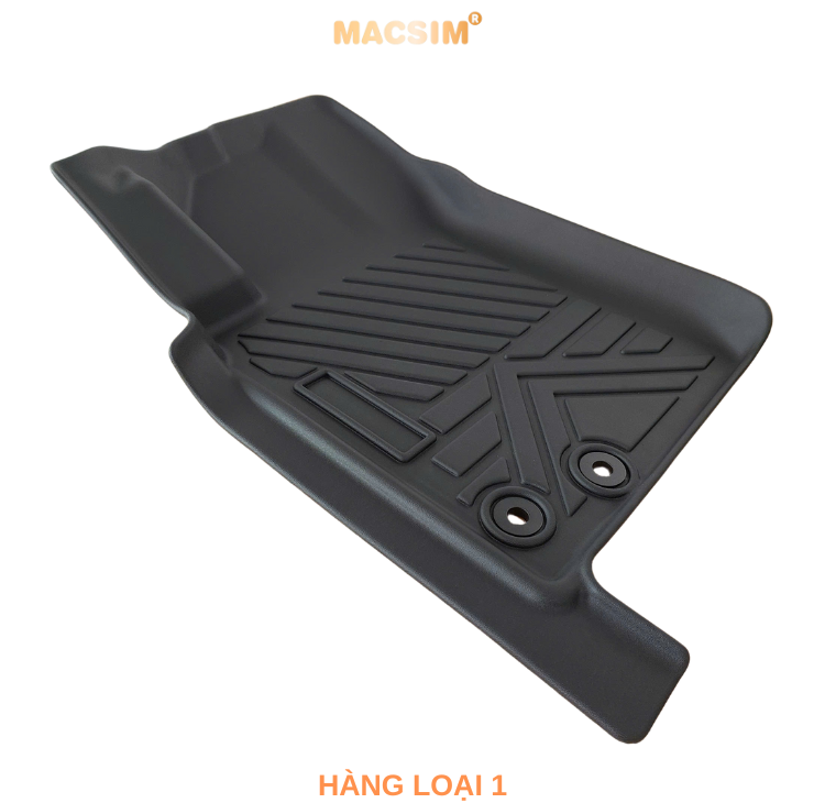Thảm lót sàn ô tô Nissan Navara 2015+ Macsim - Tpe chuẩn phom, Sử dụng lâu dài (Mã 03)