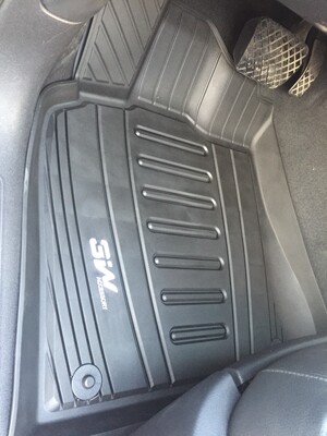 Thảm lót sàn xe ô tô  New Audi Q5 2018- đến nay Macsim 3W– TPE Chuẩn Phom, Dễ Vệ Sinh