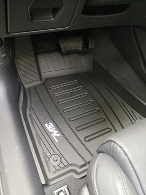 Thảm lót sàn xe ô tô  Audi A6 2019- đến nay Macsim 3W – TPE đúc khuôn cao cấp, Dễ vệ sinh