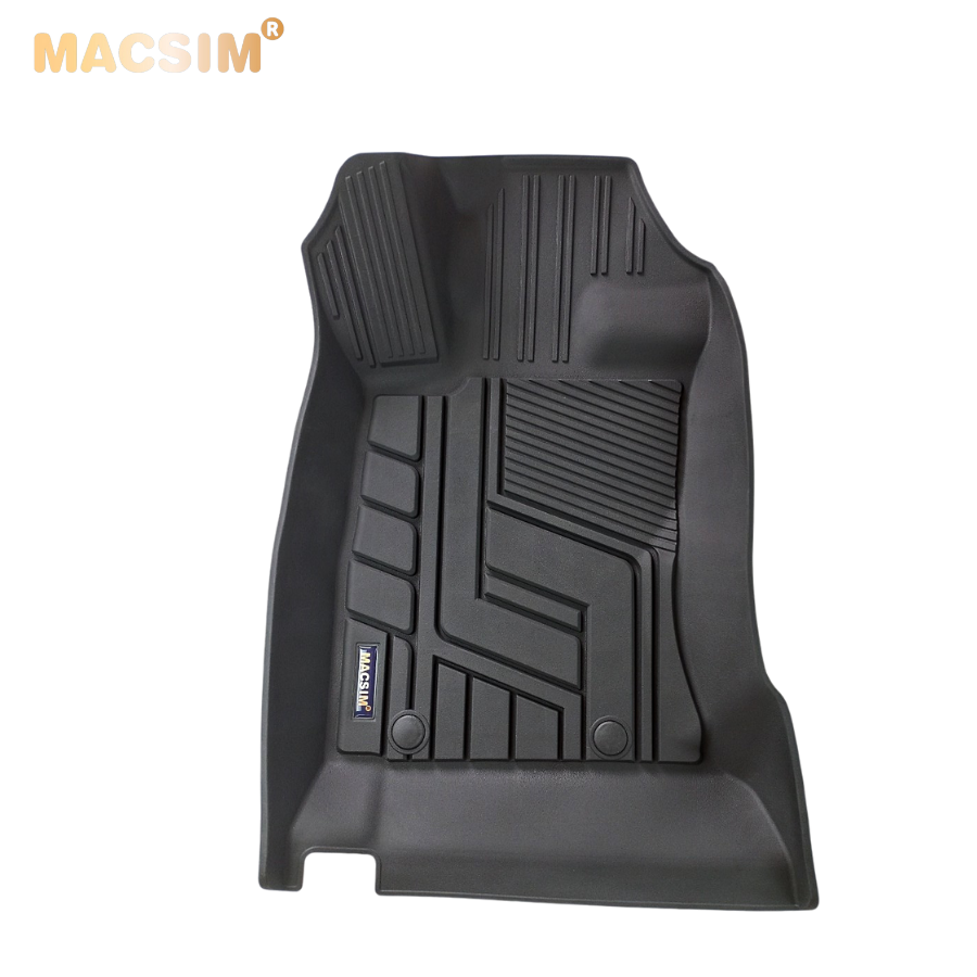 Thảm lót sàn xe ô tô Subaru outback 2020 Nhãn hiệu Macsim chất liệu nhựa TPE cao cấp màu đen.