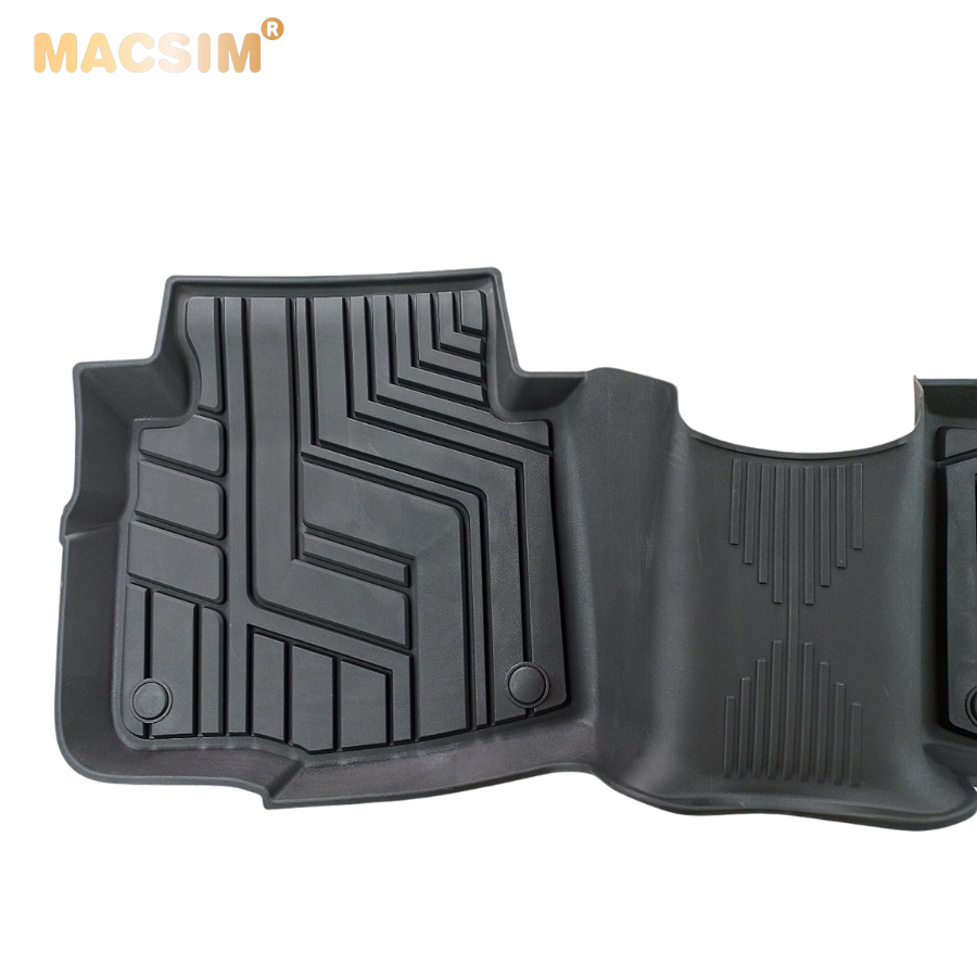 Thảm lót sàn xe ô tô Subaru outback 2020 Nhãn hiệu Macsim chất liệu nhựa TPE cao cấp màu đen.