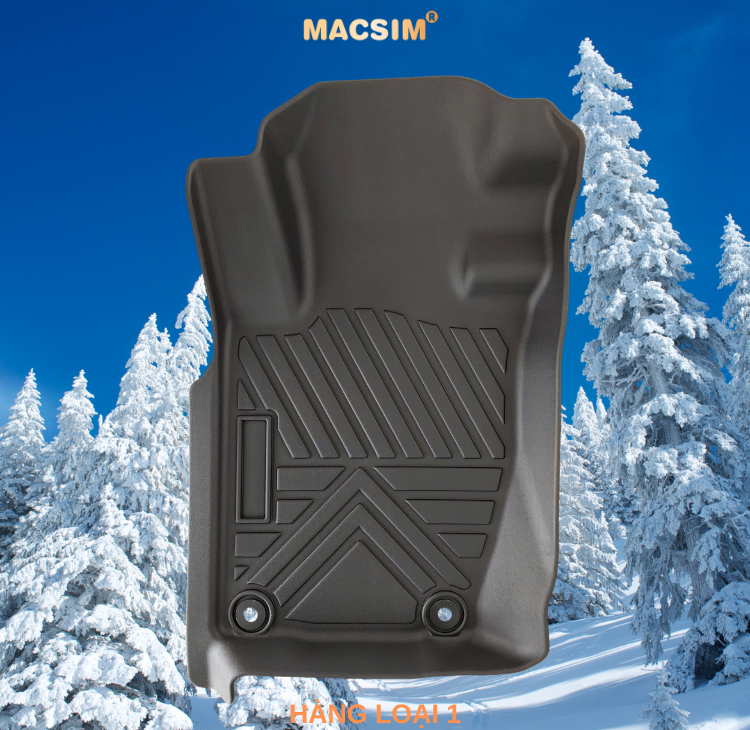 Thảm lót sàn 1 lớp sd3 Mitsubishi Pajero sport 2011 - nay chốt thẳng Nhãn hiệu Macsim (Giảm giá nhưng chất lượng không giảm)