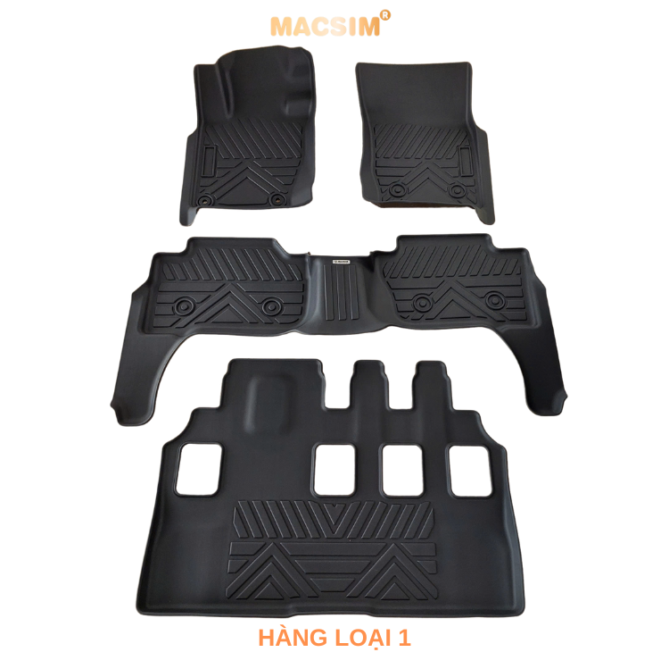 Thảm lót sàn 1 lớp sd3 Mitsubishi Pajero sport 2011 - nay chốt thẳng Nhãn hiệu Macsim (Giảm giá nhưng chất lượng không giảm)