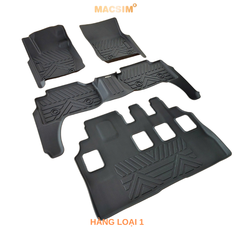 Thảm lót sàn 1 lớp sd3 Mitsubishi Pajero sport 2011 - nay chốt thẳng Nhãn hiệu Macsim (Giảm giá nhưng chất lượng không giảm)