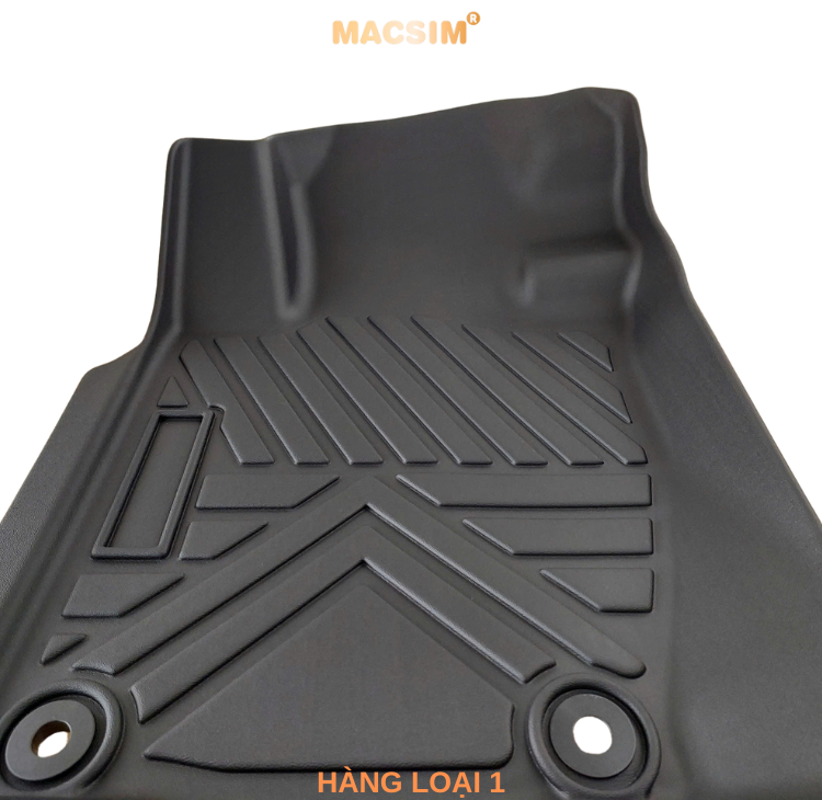 Thảm lót sàn 1 lớp sd3 Mitsubishi Pajero sport 2011 - nay chốt thẳng Nhãn hiệu Macsim (Giảm giá nhưng chất lượng không giảm)
