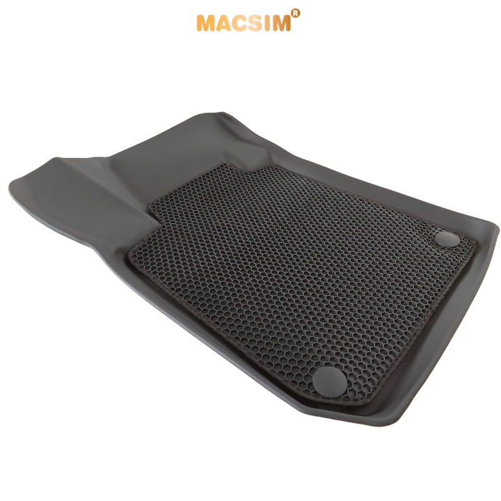 Thảm Lót Sàn Ô Tô Peugoet 408 Macsim – 2 Lớp cao su đen, Chuẩn Phom, Sử dụng lâu dài (Mã 03)