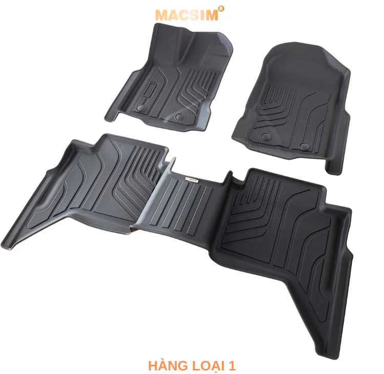 Thảm lót sàn 1 lớp sd3 Ford Ranger 2022+ Nhãn hiệu Macsim  (Giảm giá nhưng chất lượng không giảm)