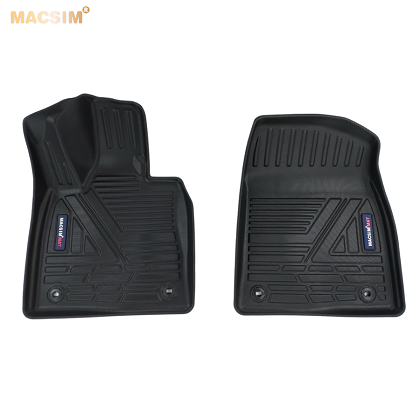Thảm lót sàn xe ô tô Lexus RX450 HL 7 chỗ 2015-nay  Nhãn hiệu Macsim chất liệu nhựa TPE cao cấp màu đen