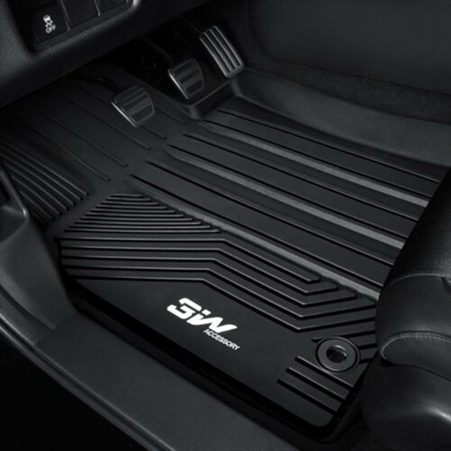 Thảm lót sàn xe ô tô  TOYOTA COROLLA ALTIS 2013-2018 Nhãn hiệu Macsim 3W chất liệu nhựa TPE đúc khuôn cao cấp - màu đen