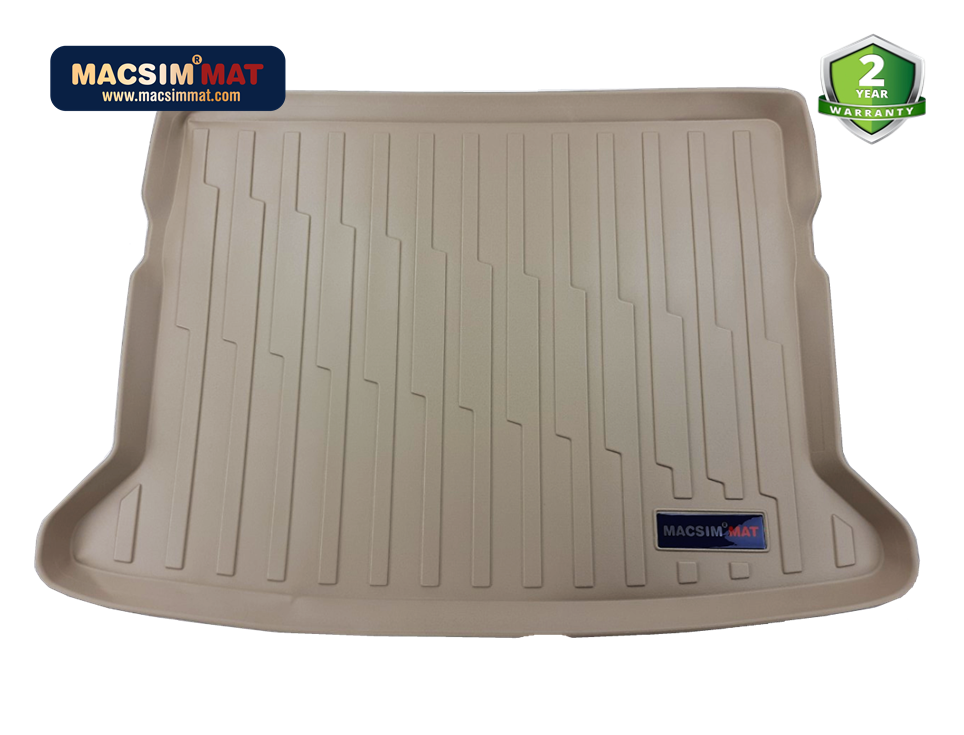 Thảm lót cốp hn xe ô tô New MAZDA CX30  nhãn hiệu Macsim chất liệu TPV cao cấp màu be (527)
