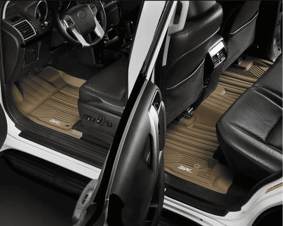 Thảm lót sàn ô tô TPE Toyota Highlander 2007-2019 Macsim 3W