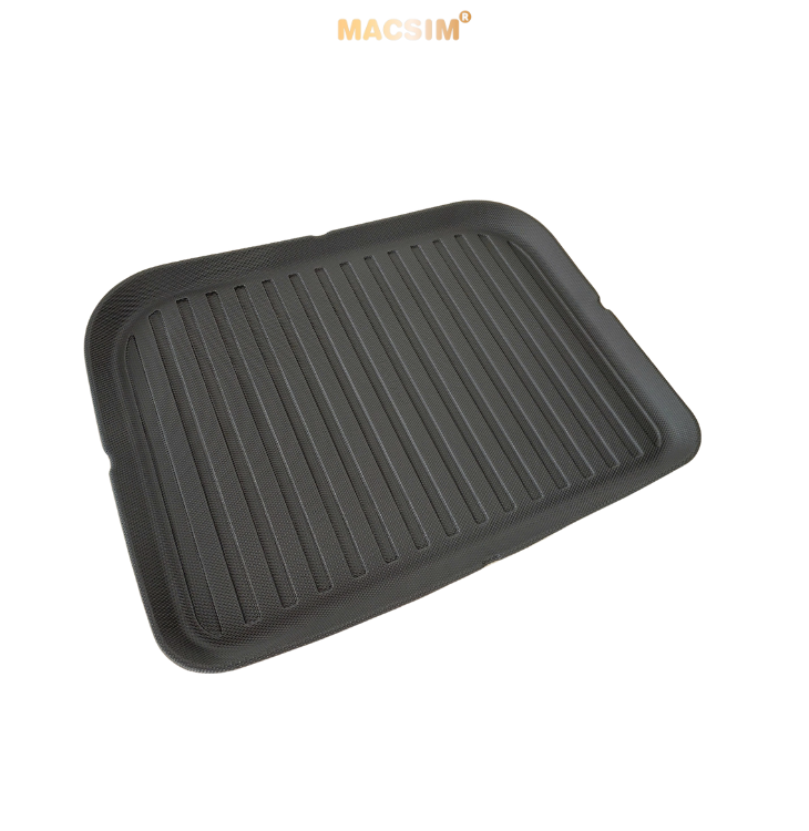 Thảm lót cốp sd4 xe ô tô Wuling bingo 2023+ Nhãn hiệu Macsim chất liệu nhựa TPE cao cấp màu đen