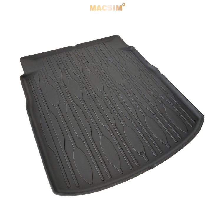 Thảm lót cốp sd4 xe ô tô BYD SEAL 2023+ Nhãn hiệu Macsim chất liệu nhựa TPE cao cấp màu đen