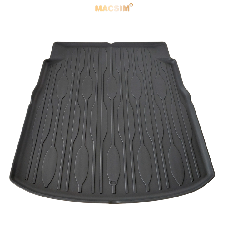 Thảm lót cốp sd4 xe ô tô BYD SEAL 2023+ Nhãn hiệu Macsim chất liệu nhựa TPE cao cấp màu đen