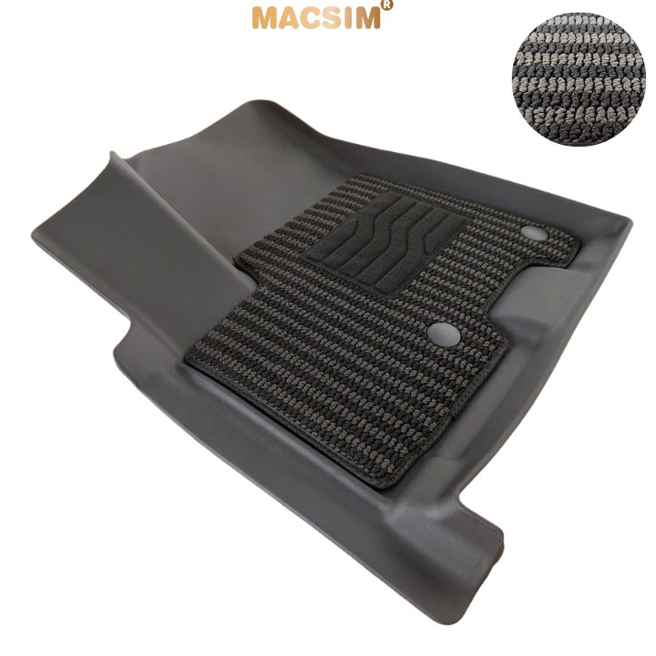 Thảm Lót Sàn Ô Tô Kia Sedona Macsim – Dệt thô chuẩn phom, Sử dụng lâu dài (Mã 03)