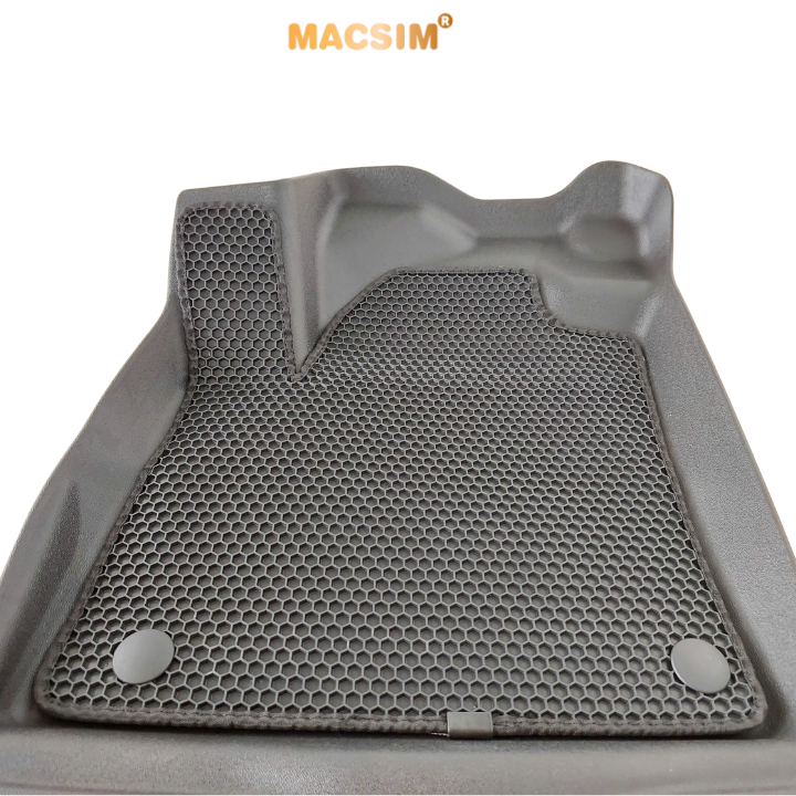 Thảm sd1 2 lớp dạng lưới lục giác Ford Territory 2023+ bề mặt cao su siêu sạch