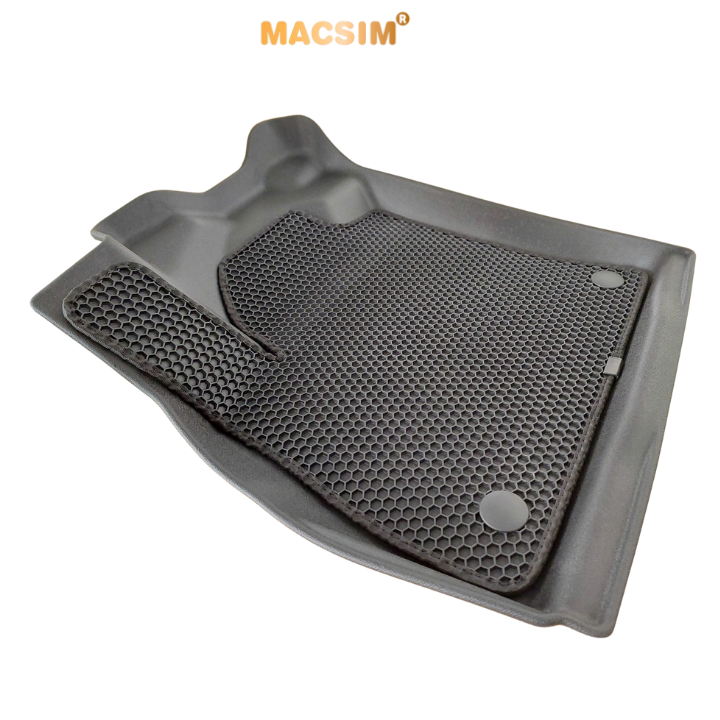 Thảm sd1 2 lớp dạng lưới lục giác Ford Territory 2023+ bề mặt cao su siêu sạch