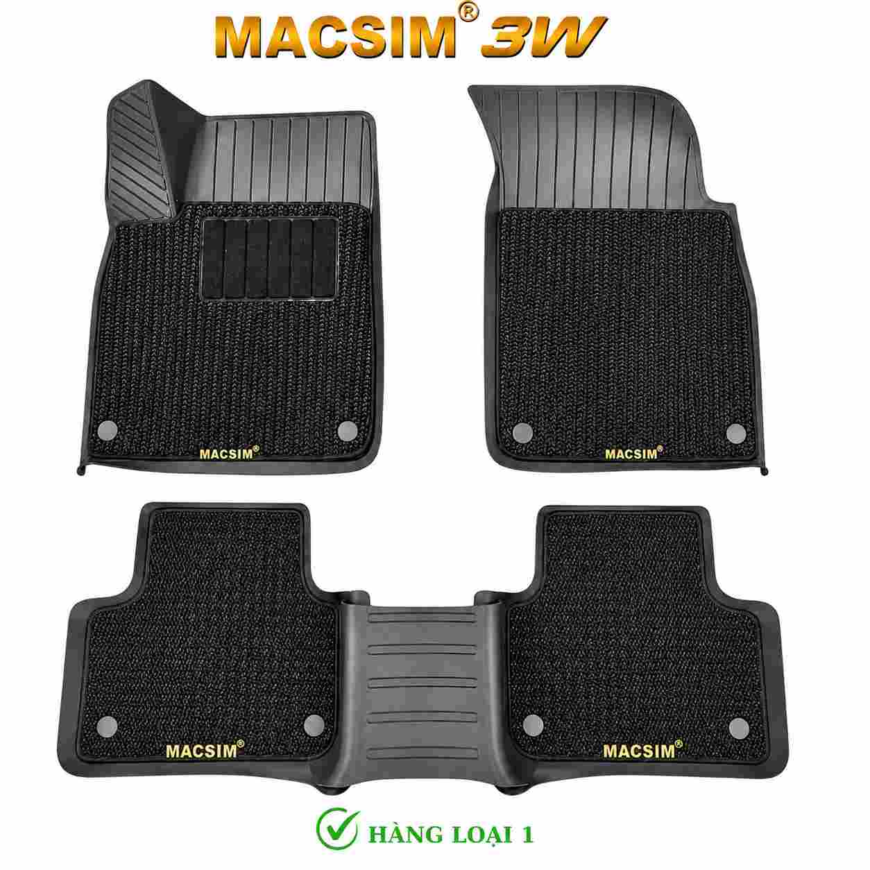 Thảm lót sàn ô tô TPE Audi Q5 2018-2026 Macsim 3w 2 lớp