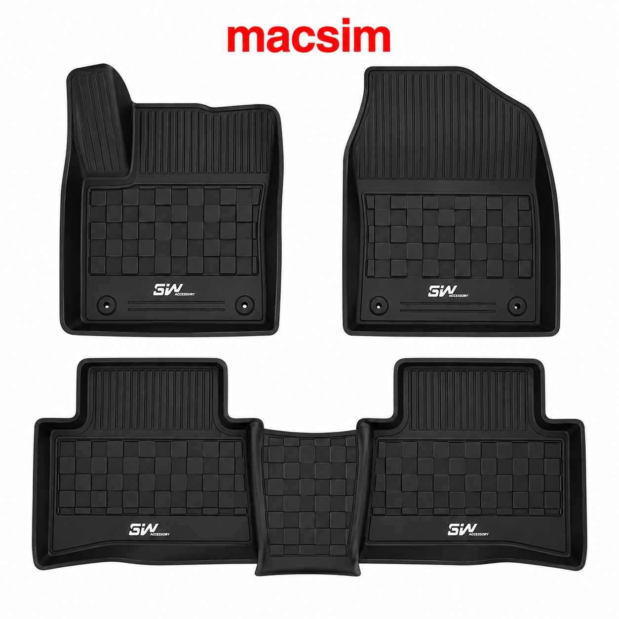 Thảm lót sàn xe Toyota Corolla Cross Macsim 3W
