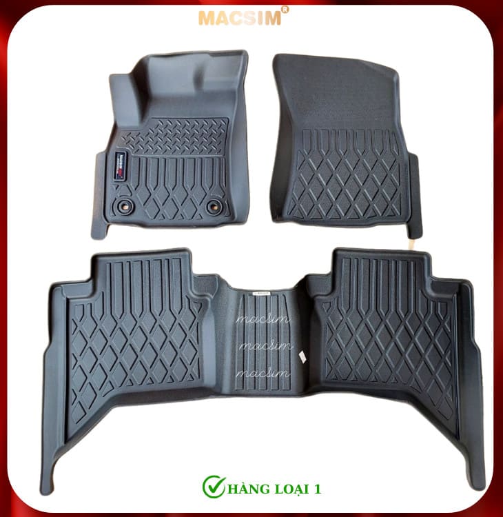 Thảm sàn ô tô Toyota Hilux 2015-2025 (Mã S1)