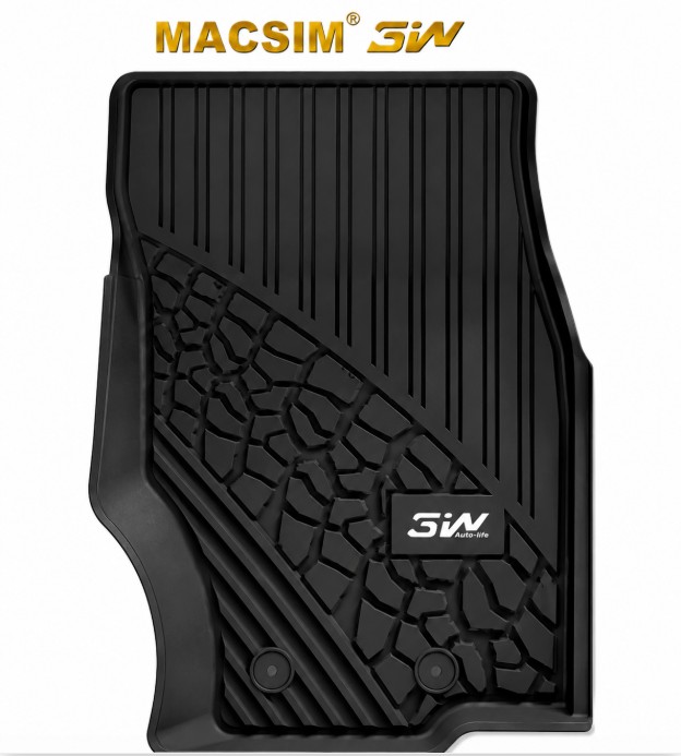 Thảm xe TPE Jeep Wrangler Rubicon 2019-2026 Macsim 3W