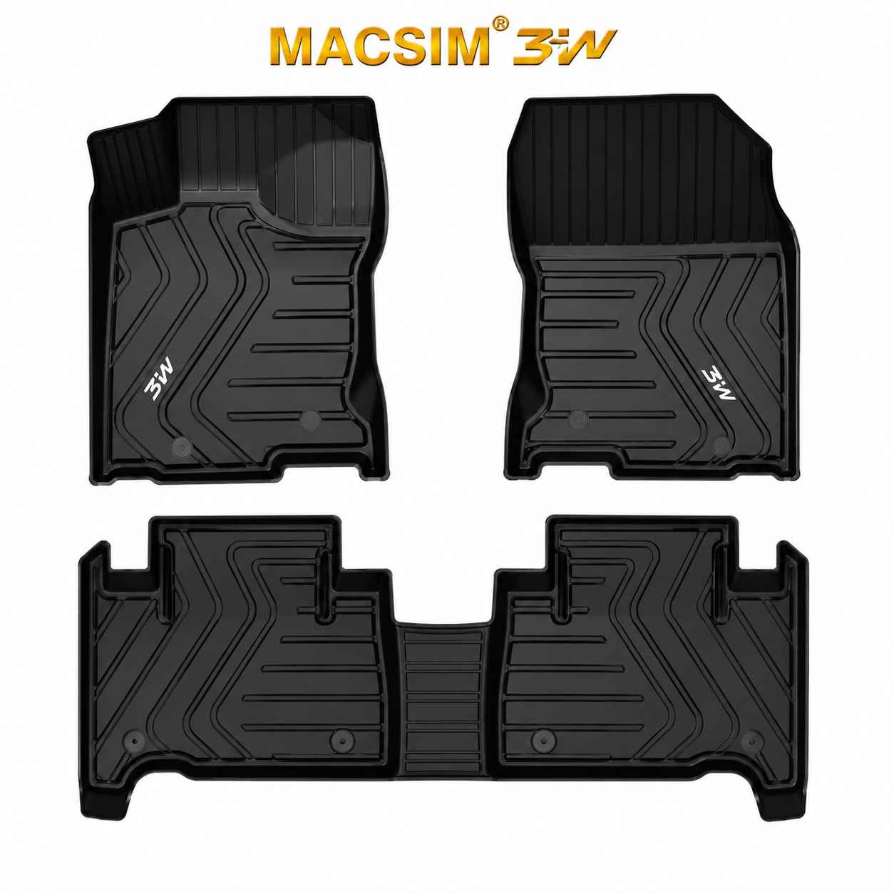 Thảm lót sàn ô tô Lexus GX 2012- 2023 Macsim 3W