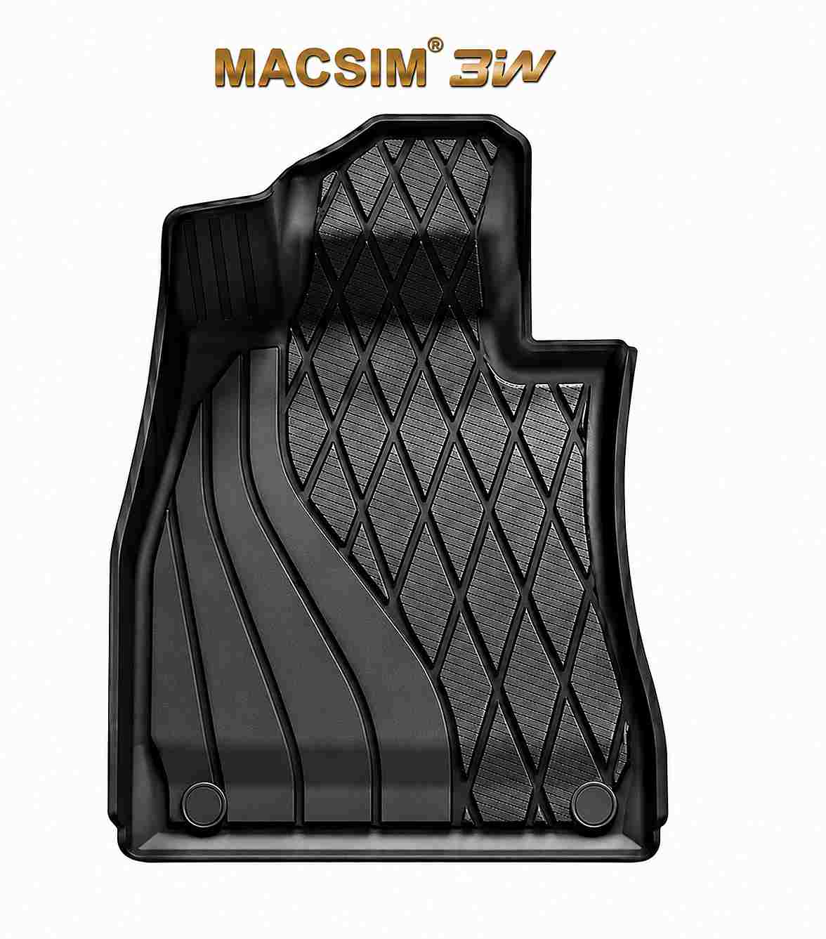 Thảm lót sàn ô tô Mercedes S 2022 - 2026 Macsim 3W