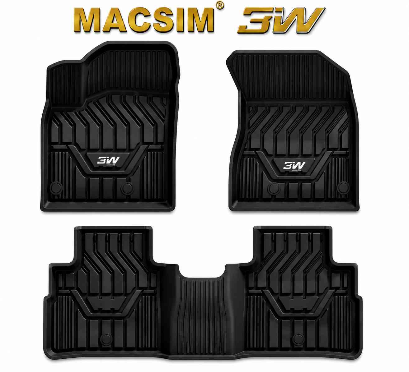 Thảm lót sàn ô tô TPE NISSAN QASHQAI 2015-2026 Macsim 3W