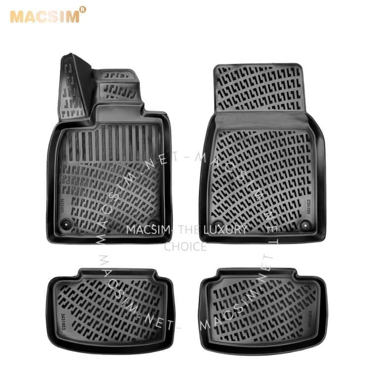 Thảm Lót Sàn Ô Tô Porsche Taycan 2019-2026 (Mã T2)