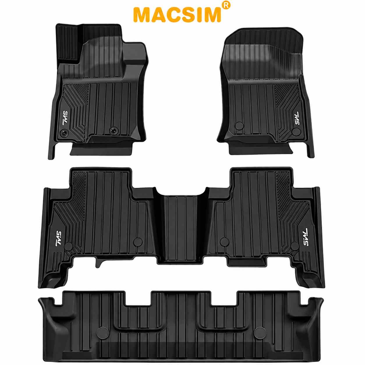 Thảm Sàn Ô Tô Toyota Prado 2010-2023 Macsim 3W