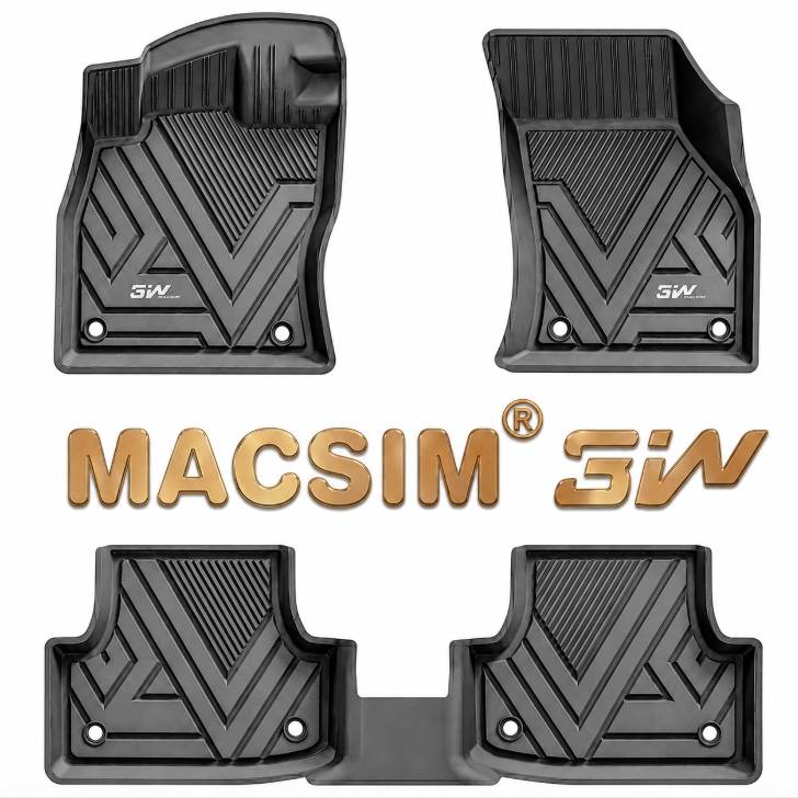 Thảm lót sàn ô tô Volkswagen Tiguan 2007-2017 Macsim 3W