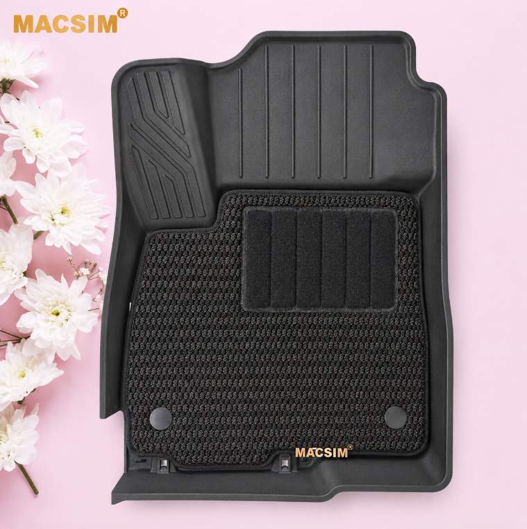 Thảm nhựa đúc khuôn ô tô Mitsubishi Outlander 2013-2026 Macsim 3W 2 lớp