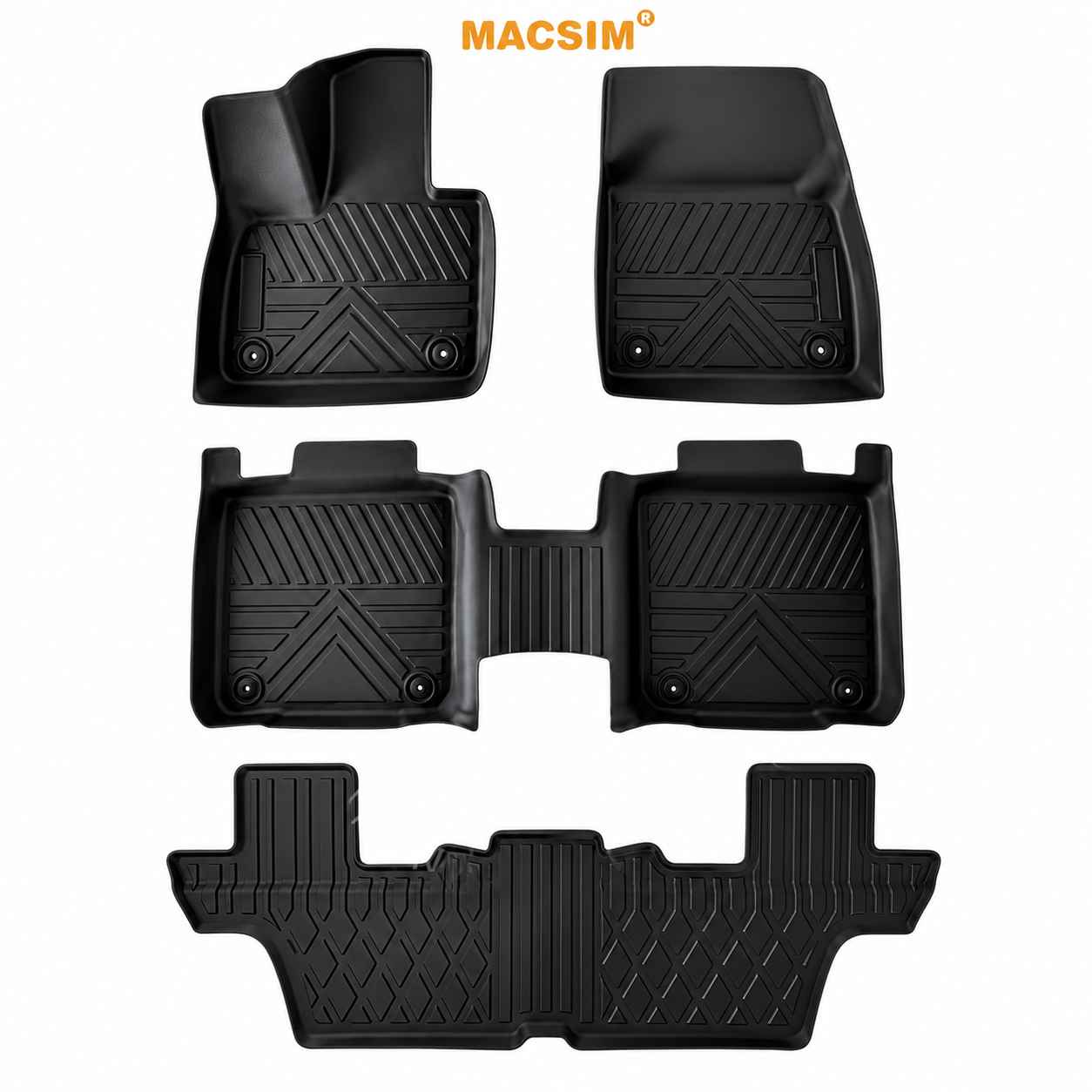 Thảm lót sàn ô tô Vinfast VF9-6 chỗ (Mã 03)