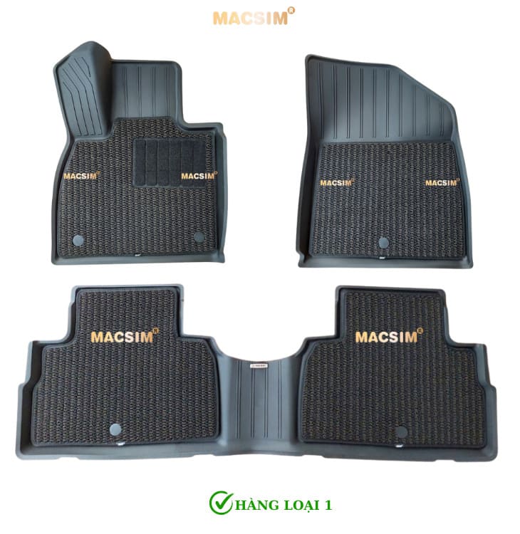 Thảm lót chân ô tô Hyundai Palisade 2023-2026 Macsim 3w 2 lớp