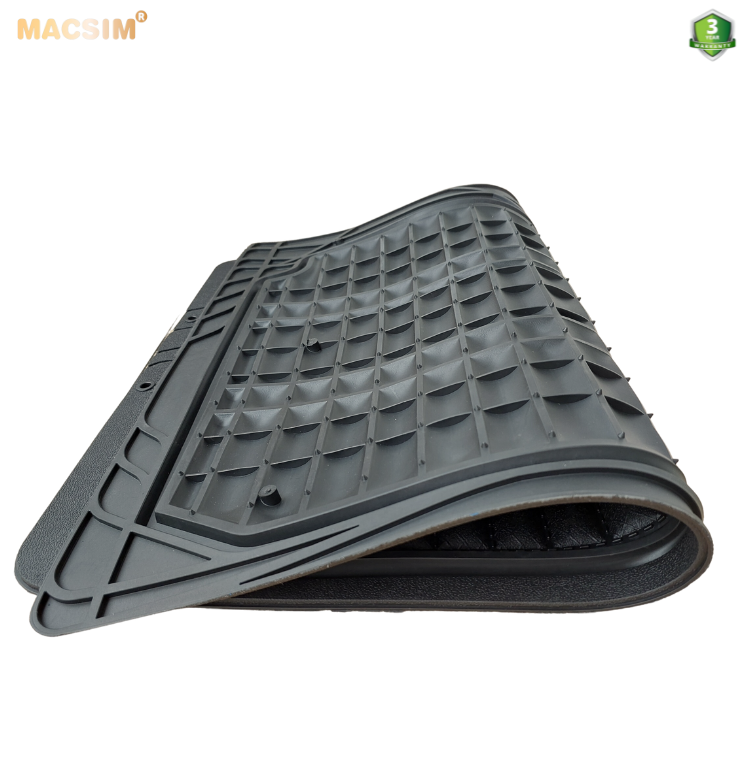 Thảm lót sàn ô tô phổ quát/ tự cắt Macsim màu đen