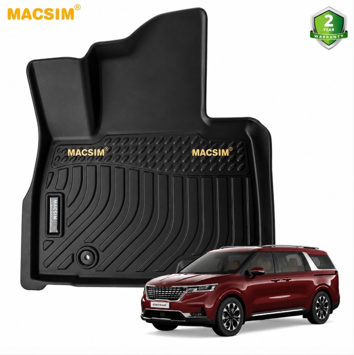Thảm lót sàn ô tô Kia Carnival 2022-2026 8 chỗ (Mã S2)