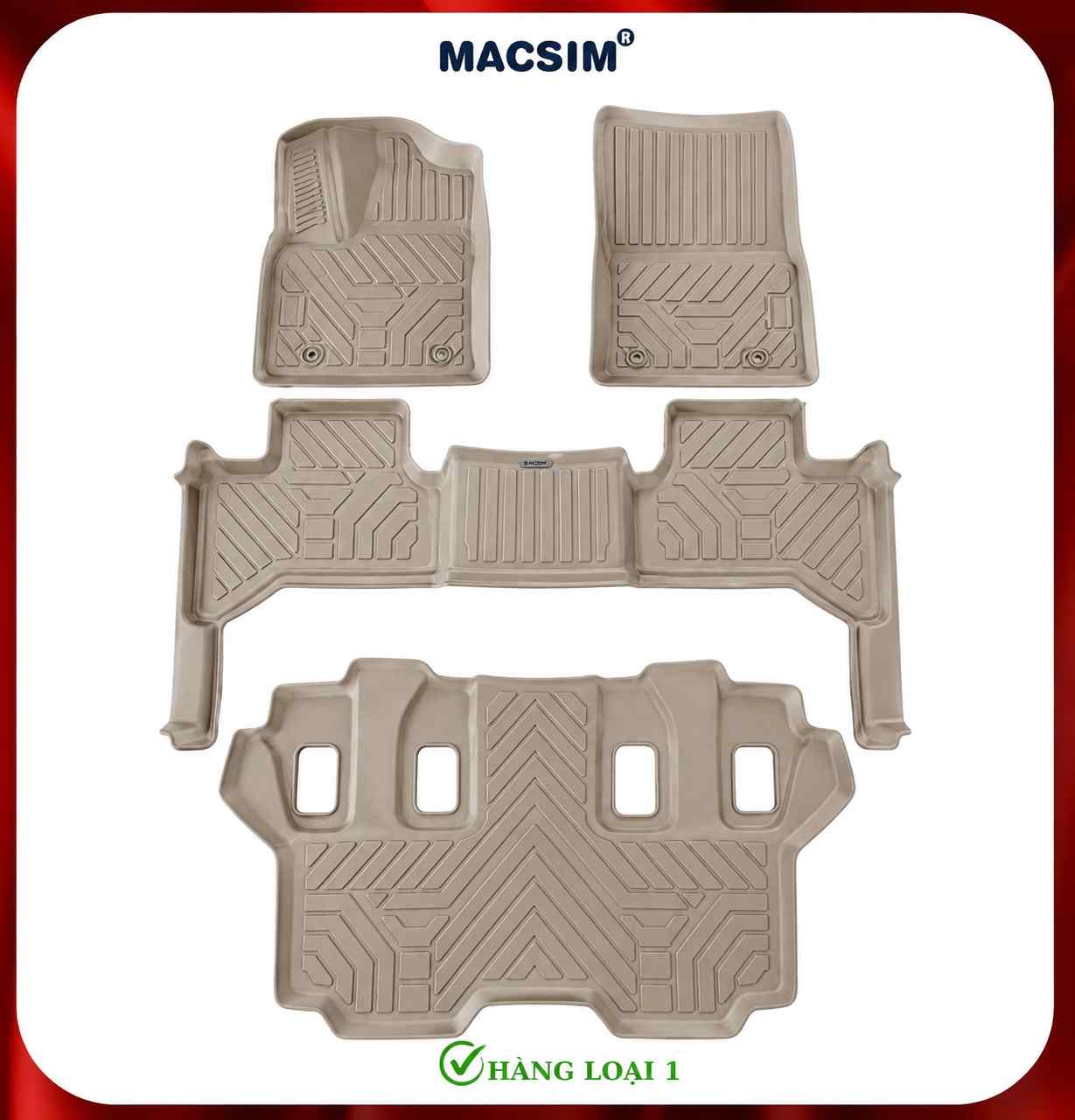 Thảm sàn ô tô Toyota Land Cruiser LC300 2022-2026 (Mã L2)