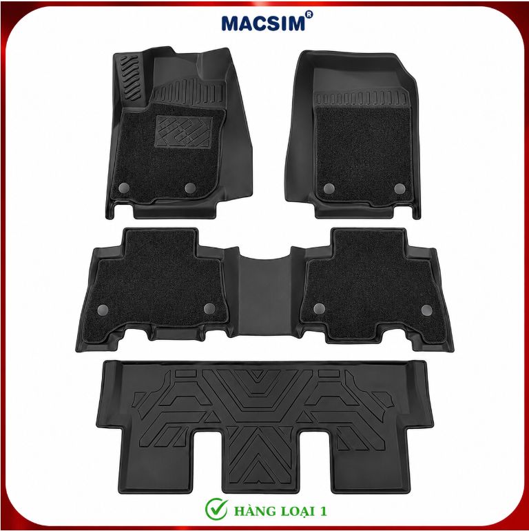 Thảm lót sàn ô tô TOYOTA PRADO 2010-2023 (Mã L1)