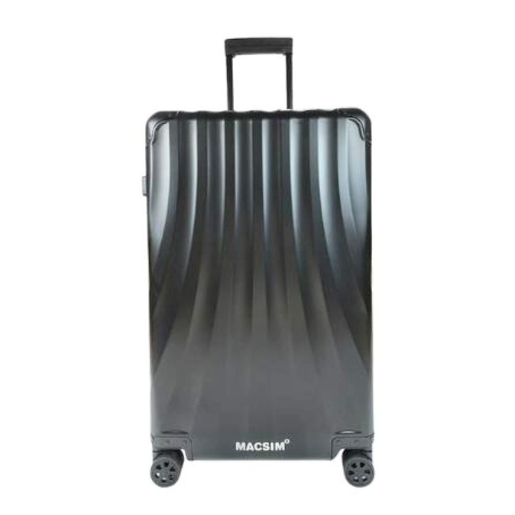 Vali du lịch cao cấp chất liệu hợp kim nhôm nguyên khối MS1307màu đen cỡ 28inches