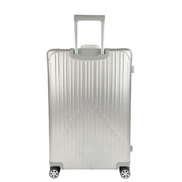 [THANH LÝ GIẢM 50% - VALI NHÔM NGUYÊN KHỐI MACSIM BỊ LỖI NHẸ] Vali du lịch cao cấp hợp kim nhôm nguyên khối Macsim MS1104 – Silver – Size 29 inches