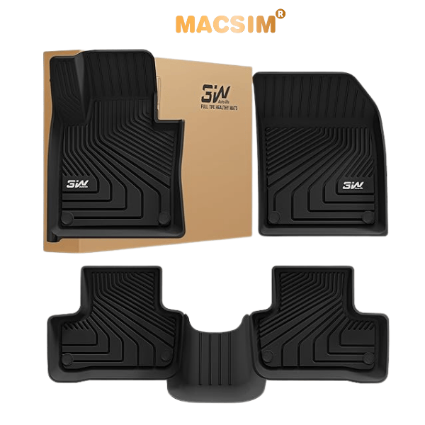 Thảm Lót Sàn Ô Tô Volvo XC60 2017- đến nay Macsim 3W – TPE đúc khuôn cao cấp, Dễ vệ sinh