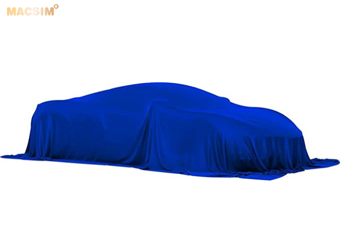 Bạt phủ ( màu xanh)  buông cao cấp Macsim dành cho các xe sang, xe khai trương, xe trưng bày trong các showroom xe mới