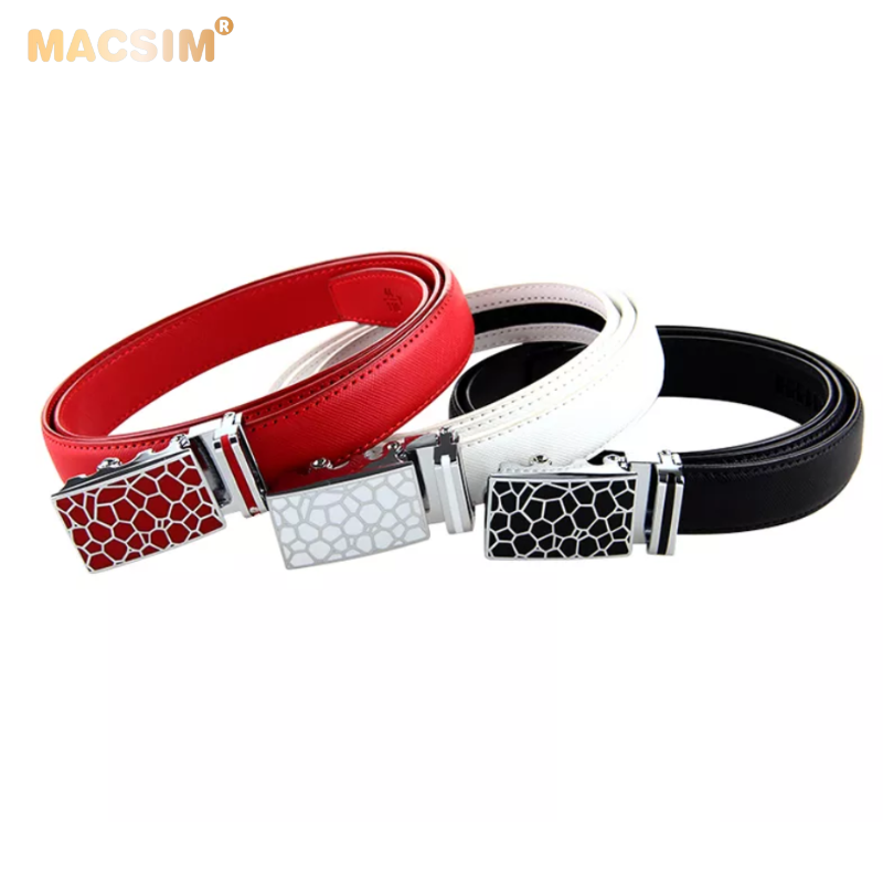 Thắt lưng nữ da thật cao cấp nhãn hiệu Macsim ts010