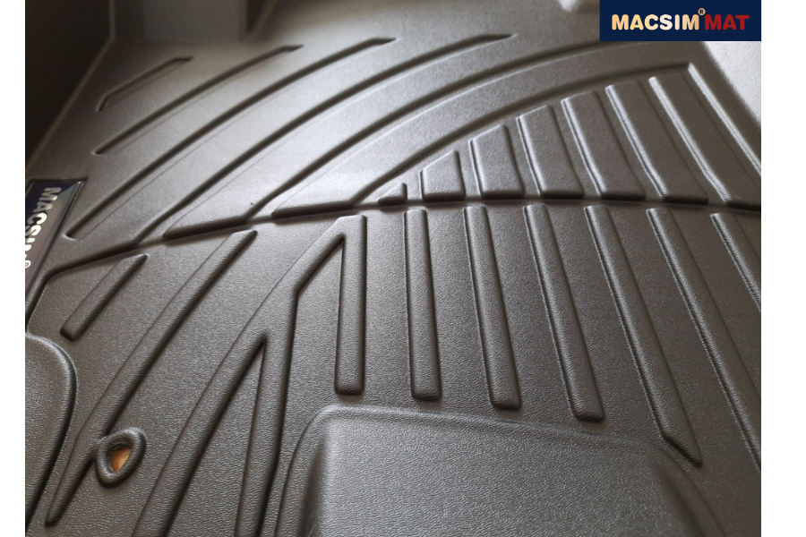 Thảm Hn xe ô tô Hyundai Tucson 2016-2021 Nhãn hiệu Macsim chất liệu nhựa TPV cao cấp màu đen(FDW-016)