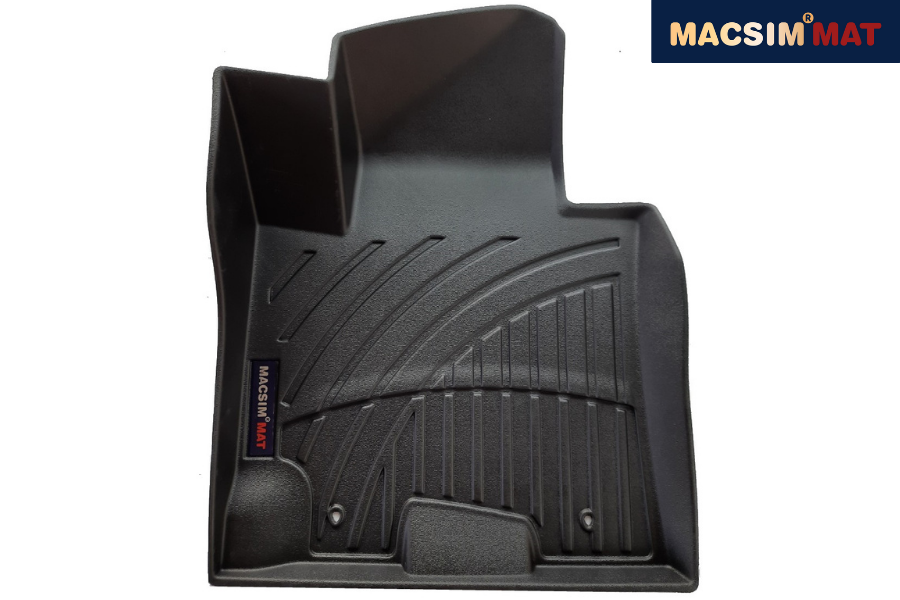 Thảm Hn xe ô tô Hyundai Tucson 2016-2021 Nhãn hiệu Macsim chất liệu nhựa TPV cao cấp màu đen(FDW-016)